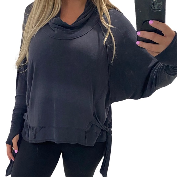 Free People Soft Tie Side Sweater - Picture 3 of 7